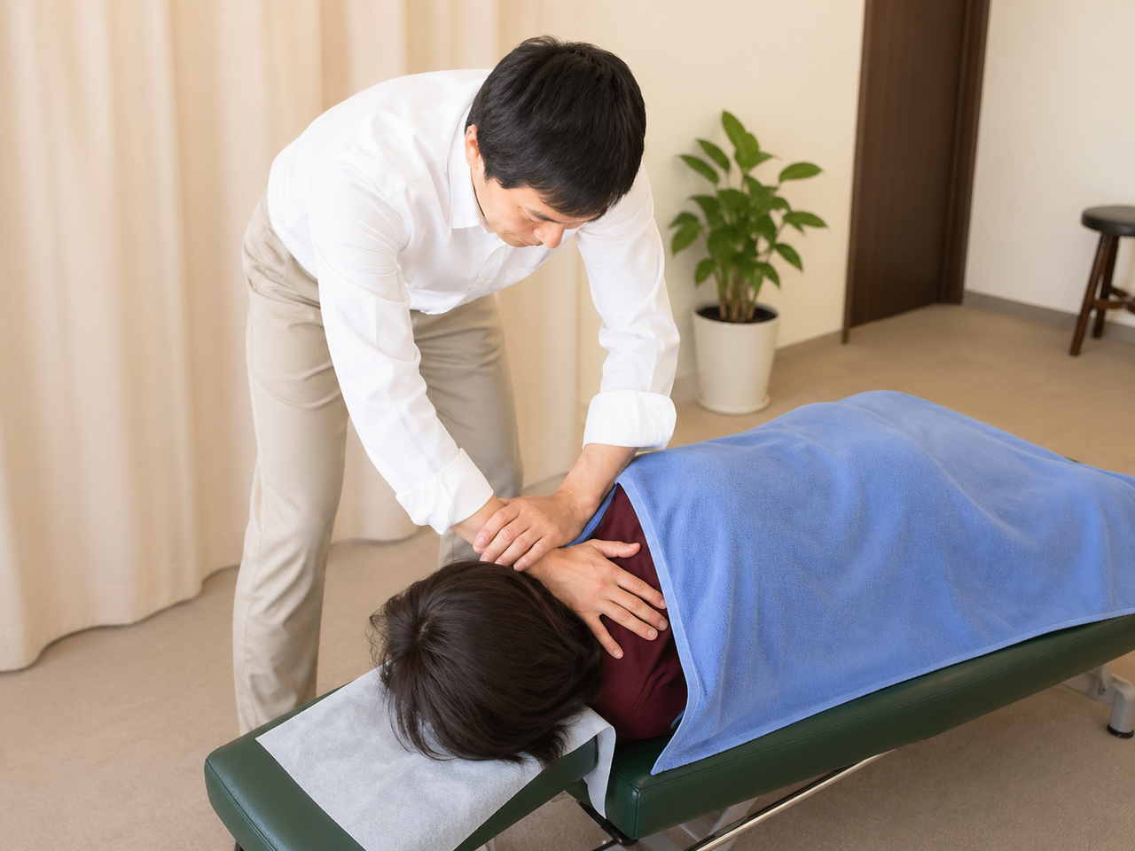 調整の様子